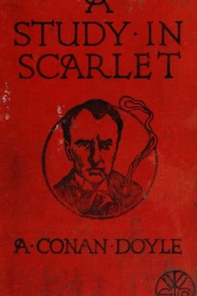 A Study in Scarlet by Arthur Conan Doyle - book cover