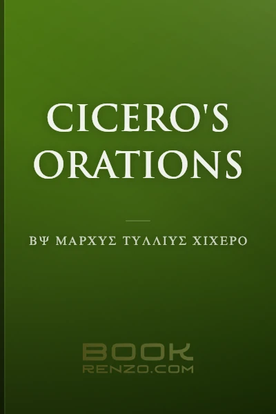 Cicero's Orations by Marcus Tullius Cicero - book cover