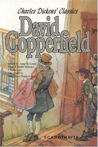 David Copperfield book cover – Charles Dickens' 1850 Victorian classic bildungsroman novel