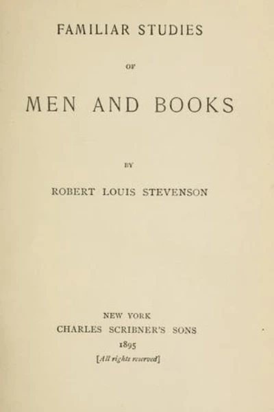 Familiar Studies of Men and Books by Robert Louis Stevenson - book cover