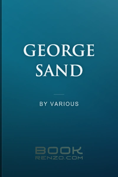 George Sand by Various - book cover