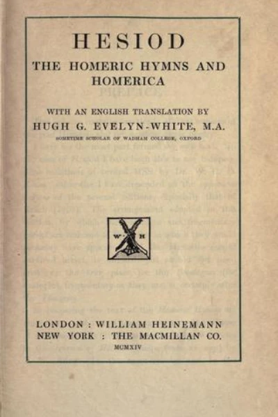 Hesiod, the Homeric Hymns, and Homerica by Hesiod - book cover