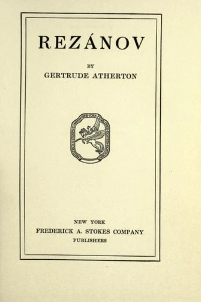Rezanov by Gertrude Atherton - book cover