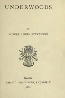 Underwoods by Robert Louis Stevenson - book cover
